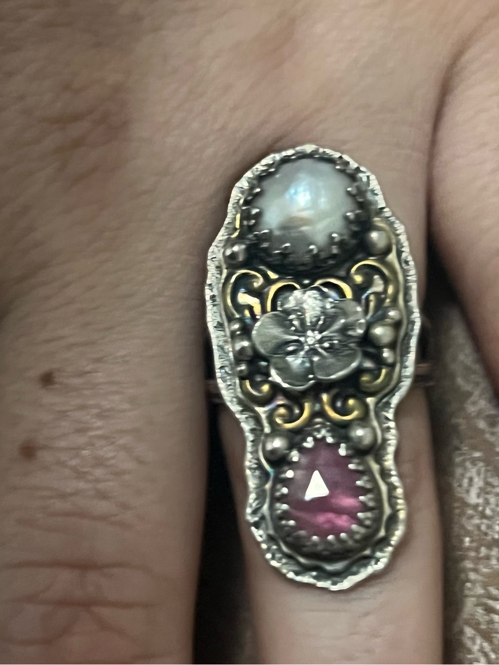 Forget Me Not Ring - Picture 2 of 3